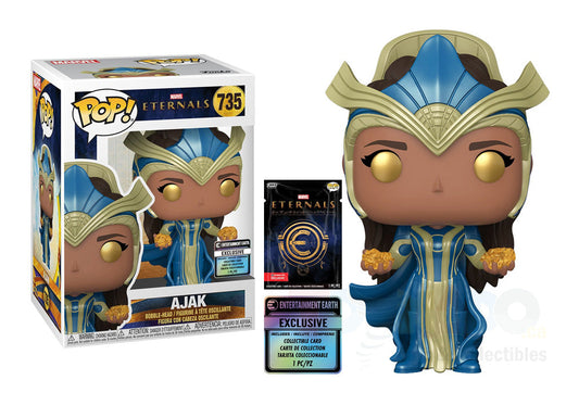 Funko Pop! Marvel Eternals - Ajak 735 EE Exclusive + Free Protector