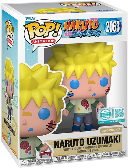 Funko Pop! Naruto Shippuden - Naruto Uzumaki 2063 LIMITED 9500 PCS Figure + Pop Protector