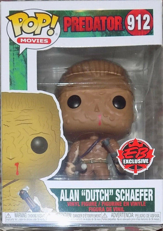 Funko Pop! Predator : Alan “Dutch” Schaefer 912 EB Exclusive (VAULTED) + Pop Protector