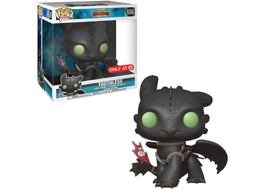 Funko Pop! DreamWorks How To Train Your Dragon The Hidden World Toothless 686 Target Exclusive 10-Inch Jumbo Figure