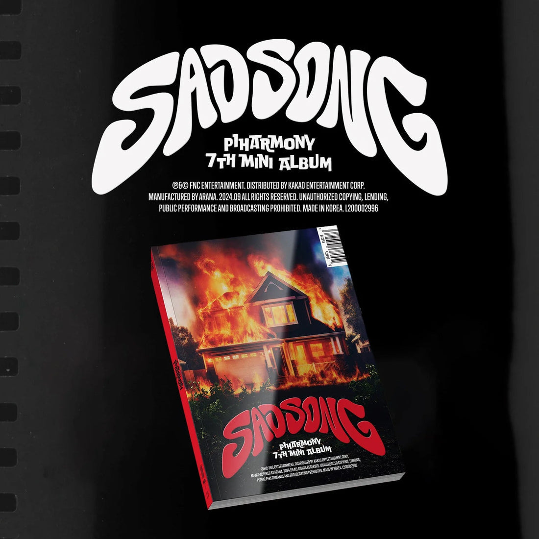 K-POP P1HARMONY - 7TH MINI ALBUM [SAD SONG] (3 VERSIONS)