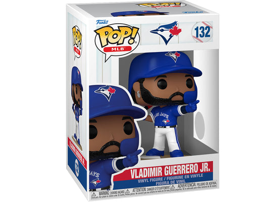 Funko Pop! MLB : Toronto Blue Jays - Vladimir Guerrero Jr. 132  Figure + Pop Protector