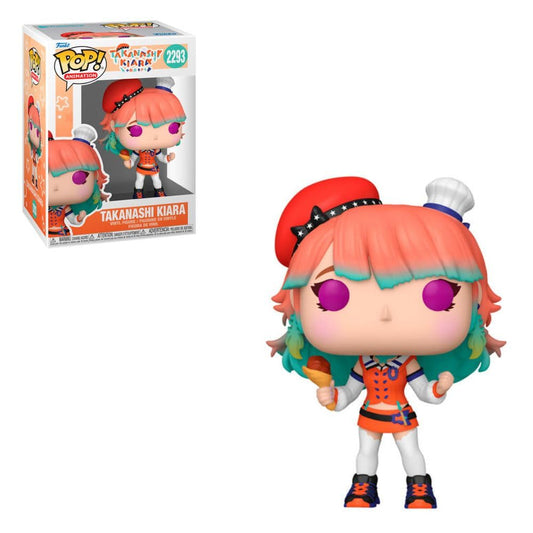 Funko Pop! hololive - Takanashi Kiara 2293 Figure + Pop Protector