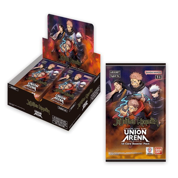Union Arena Bandai Trading Card Game - Booster Pack - Jujutsu Kaisen - English Ver. 12-Card Booster Pack UE03BT (One Variation Chosen at Random)