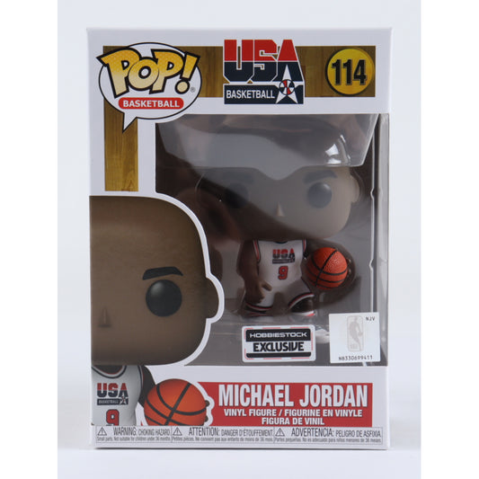 Funko Pop! NBA USA Basketball: Michael Jordan 114 Hobbiestock Exclusive + Pop Protector