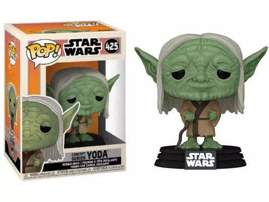 Funko Pop! Star Wars Concept Series Yoda 425 + Free Protector