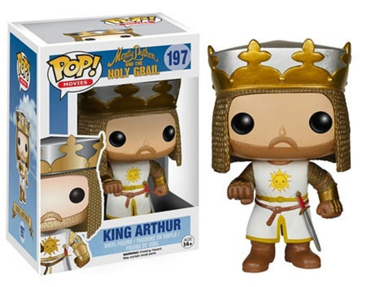 Funko Pop! Monty Python and the Holy Grail - King Arthur 197 (VAULTED) + Free Protector