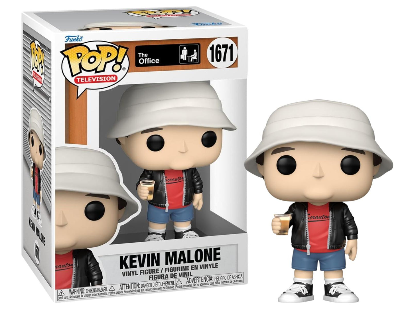 Funko Pop! The Office - Kevin Malone 1671 + Pop Protector