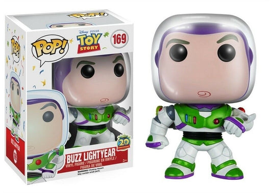 Funko Pop! Disney Pixar Toy Story 20th Anniversary Buzz Lightyear 169 + Free Protector