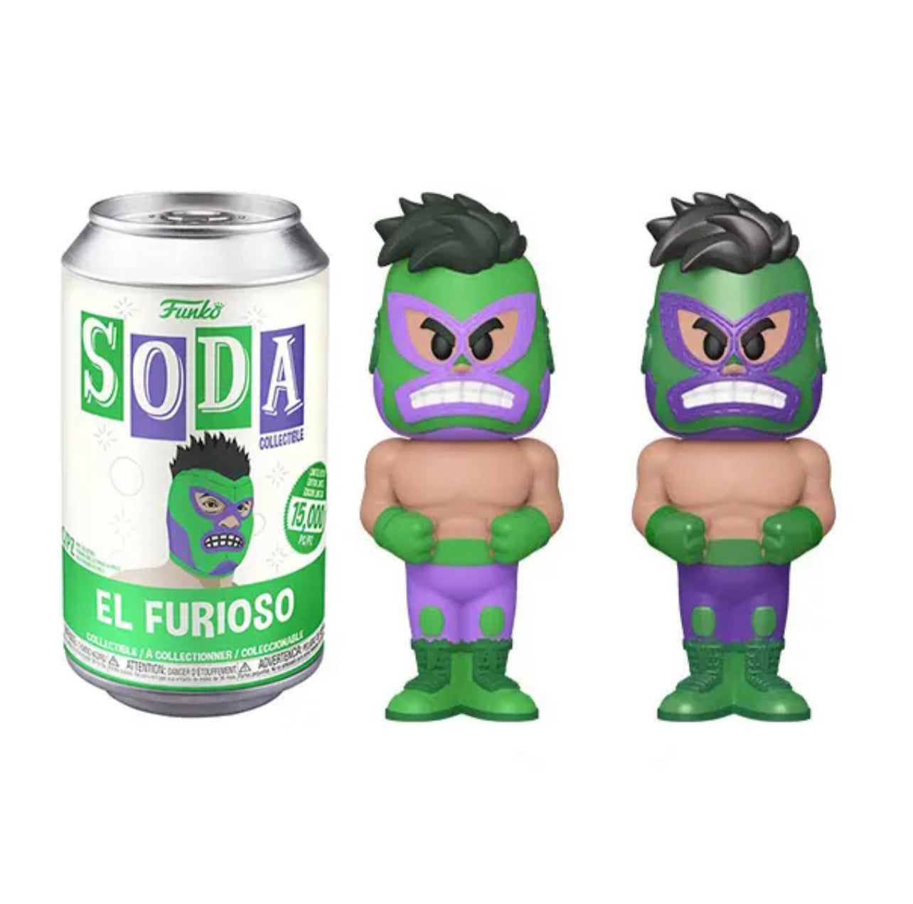 Marvel Lucha Libre Edition El Furioso Sealed Limited Edition Funko Soda Pop Figure - Chance of CHASE!