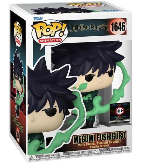 Funko Pop! Jujutsu Kaisen - Megumi Fushiguro 1646 Chalice Collectibles Exclusive + Free Protector