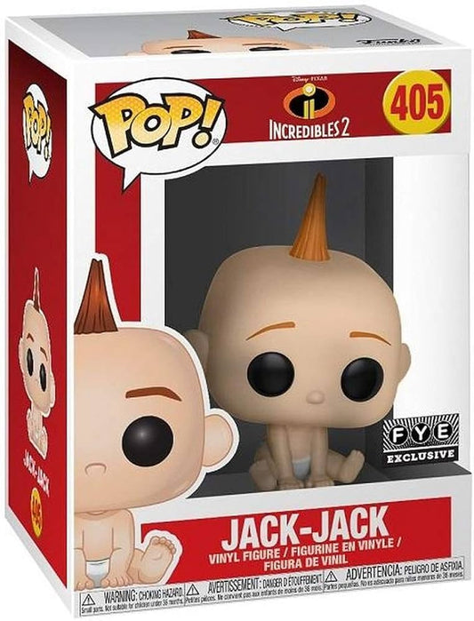 Funko Pop! Disney Pixar Incredibles 2 Jack-Jack 405 FYE Exclusive + Free Protector