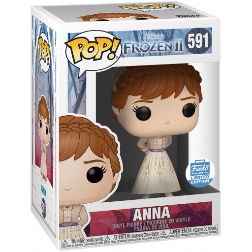 Funko Pop! Disney Frozen II Anna 591 Funko Limited Edition + Free Protector