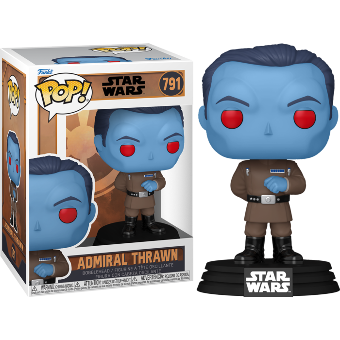 Funko Pop! Star Wars - Admiral Thrawn 791 + Pop Protector