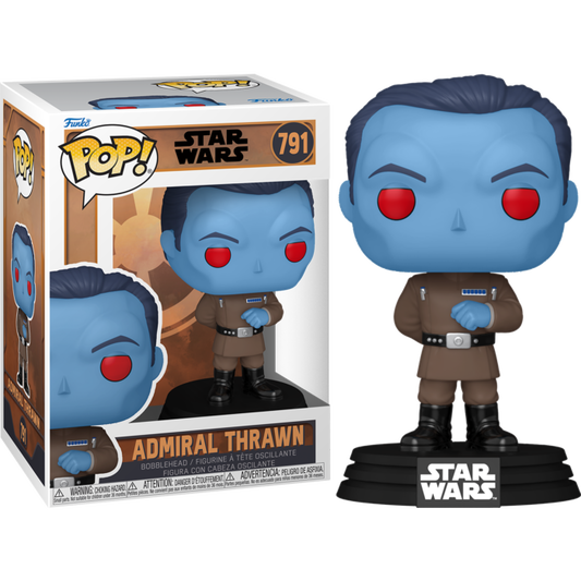 Funko Pop! Star Wars - Admiral Thrawn 791 + Pop Protector