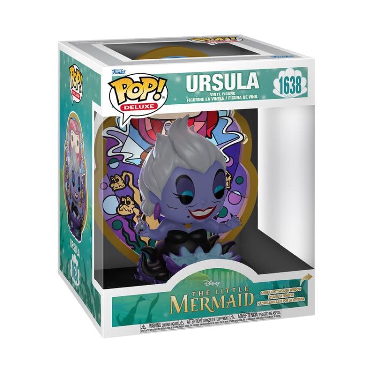 Funko Pop! Disney The Little Mermaid : Ursula (Ariel Stained Glass)  1638 Deluxe 6-Inch Figure