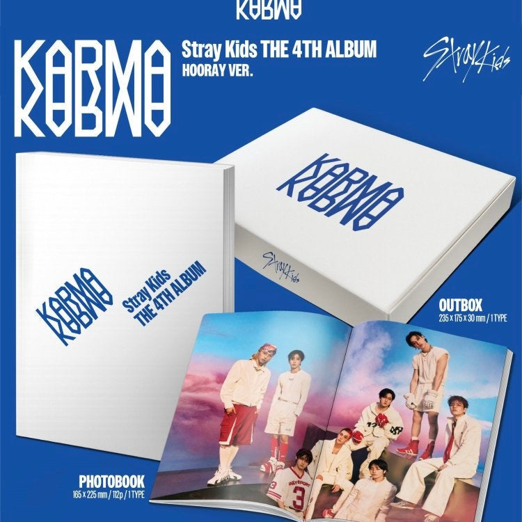 STRAY KIDS - The 4th Album : KARMA (2 VERSIONS)