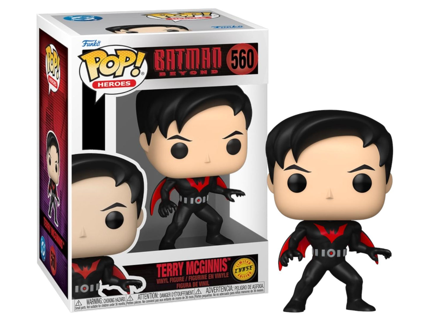 Funko Pop! Batman Beyond - Terry McGinnis 560 CHASE + Pop Protector