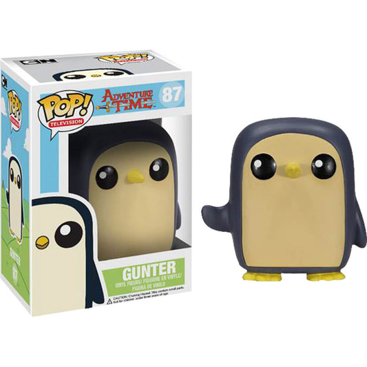 Funko POP! RARE - Television - Adventure Time #87 - Gunter + PROTECTOR! (minor shelf ware)