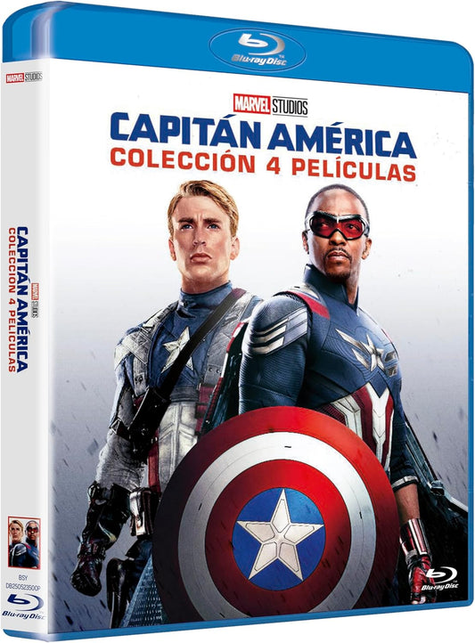 Captain America: The 3-Movie Collection (Blu-ray) – Brand New / Factory Sealed