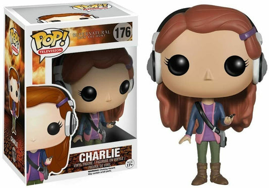 Supernatural Charlie Funko Pop Television Vinyl Figure #176 + PoP Protector