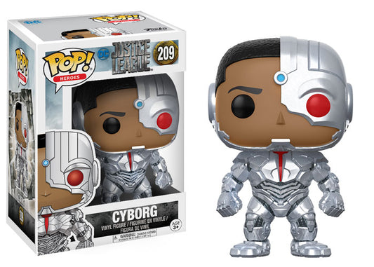 Funko Pop! Vinyl: DC Comics - Cyborg #209 + PoP Protector