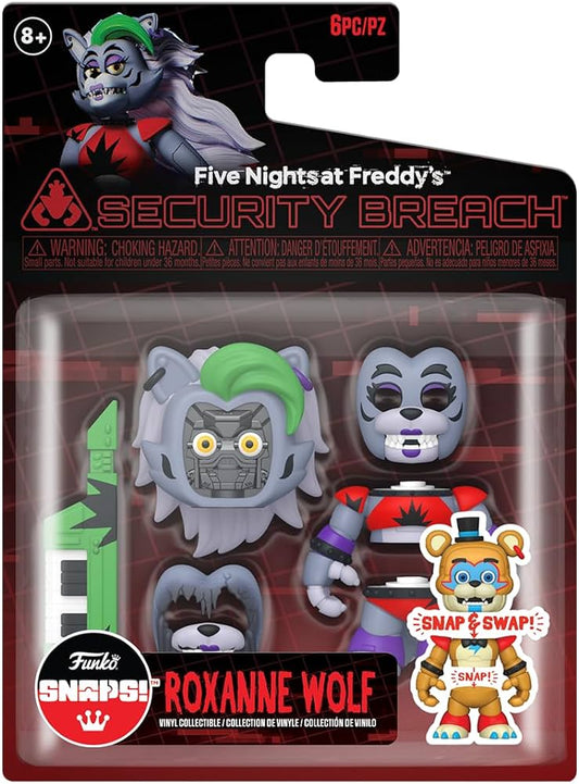 Five Nights at Freddy’s (FNAF) Security Breach Roxanne Wolf Funko Snaps Action Figure