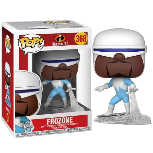 Funko Pop! Disney Pixar Incredibles 2 Frozone 368 (VAULTED) + Free Protector