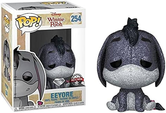 Funko Pop! Disney Winnie the Pooh Eeyore 254 Diamond Collection Special Edition + Free Protector