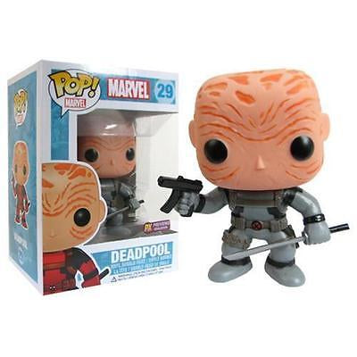 Funko POP! Marvel - Deadpool (Grey) PX Exclusive #29 (Unmasked) (VAULTED) + PROTECTOR!