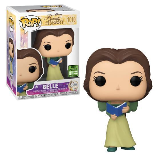 Funko Pop! Disney Beauty and the Beast - Belle 1010 Funko 2021 Spring Convention Exclusive Figure + Pop Protector