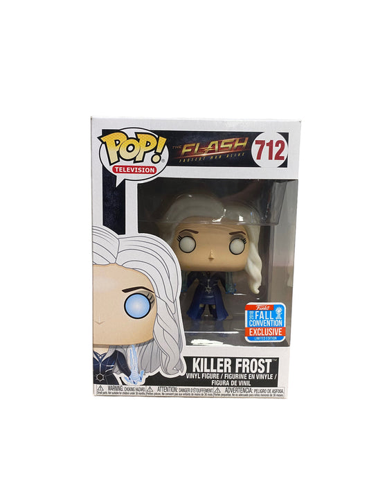 Funko Pop! The Flash Fastest Man Alive Killer Frost 712 2018 Funko Fall Convention Exclusive + Free Protector (VAULTED)