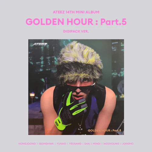 K-POP ATEEZ - GOLDEN HOUR : PART.5 DIGIPACK (MINGI VER.)