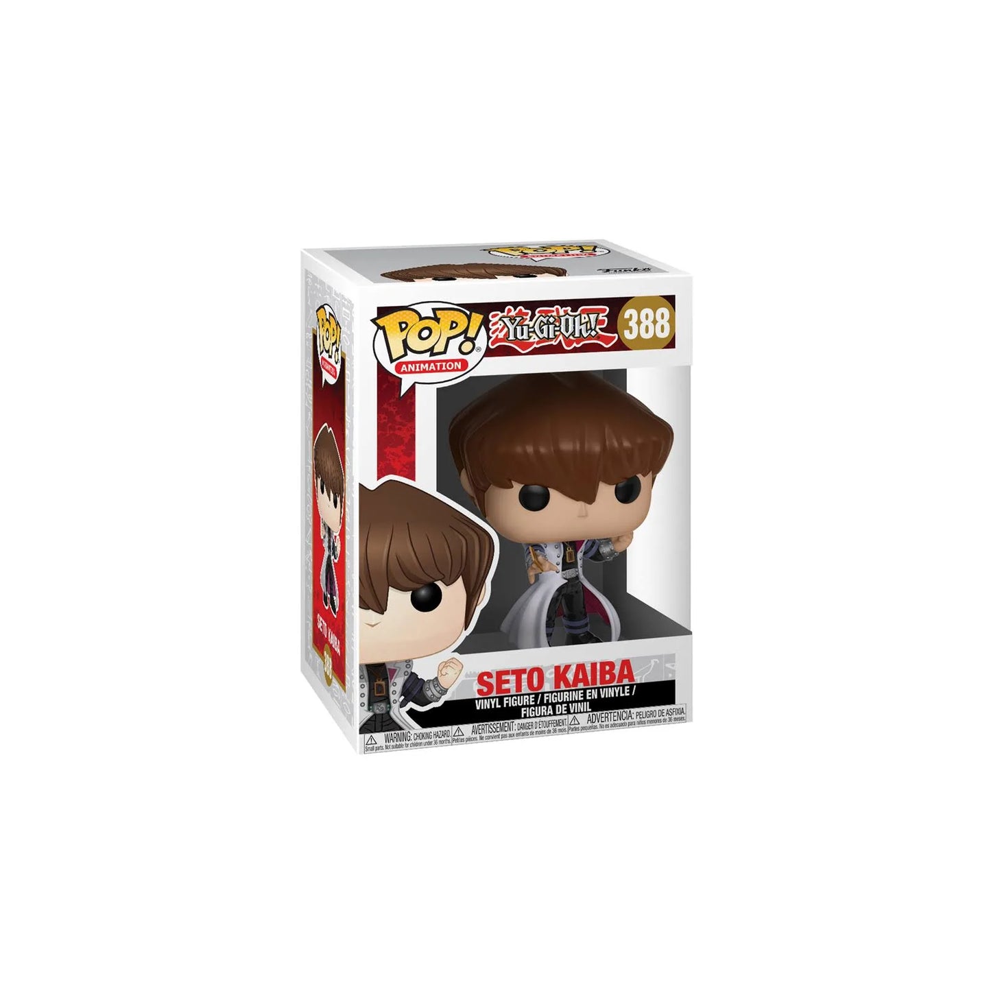 Funko Pop! Yu-Gi-Oh! Seto Kaiba 388 + Free Protector