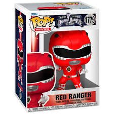 Funko Pop! Mighty Morphin Power Rangers The Movie - Red Ranger 1779 Figure + Pop Protector