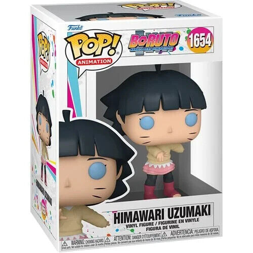 Funko Pop! Boruto Naruto Next Generations Himawari Uzumaki 1654 + Free Protector