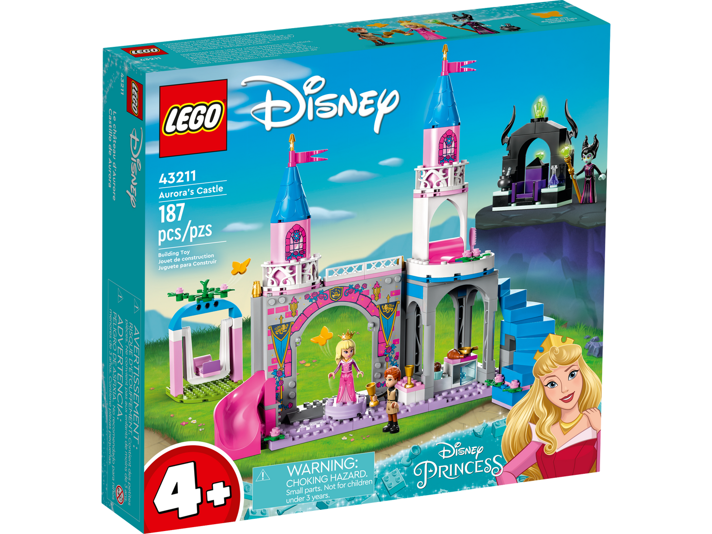 Disney Princess Aurora’s Castle 43211 Official LEGO Set
