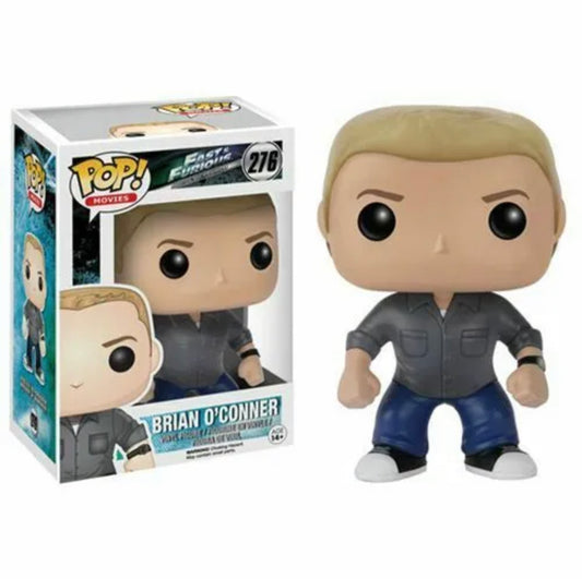 Funko Pop! Fast & Furious Official Movie Merchandise Brian O’Conner 276 + Protector (VAULTED)
