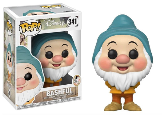 Funko Pop! Disney Snow White and the Seven Dwarfs (80 Years) Bashful 341 + Free Protector (VAULTED)