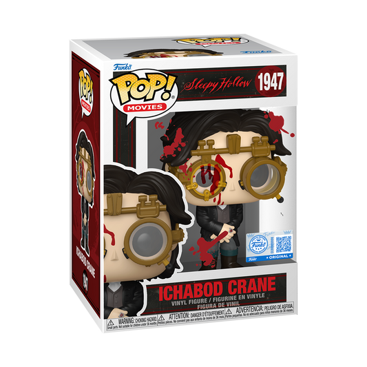 Funko Pop! Sleepy Hollow - Ichabod Crane 1947 Funko Special Edition Figure + Pop Protector