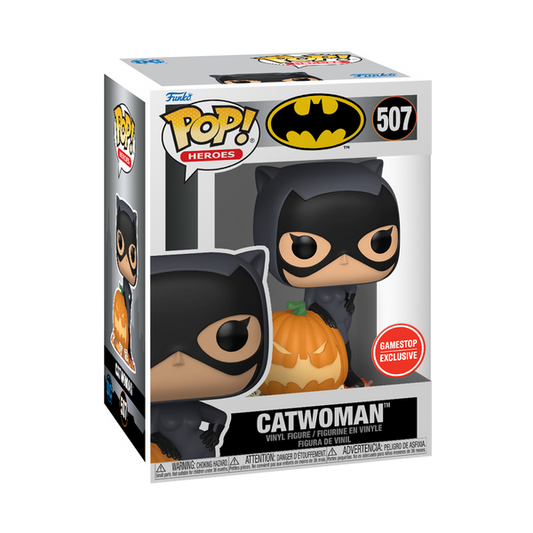 Funko Pop! Batman - Catwoman 507 GameStop Exclusive + Free Protector