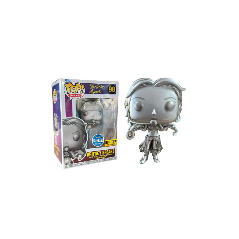 Funko Pop! Britney Spears 98 Limited 5000 pcs Hot Topic Exclusive + Free Protector