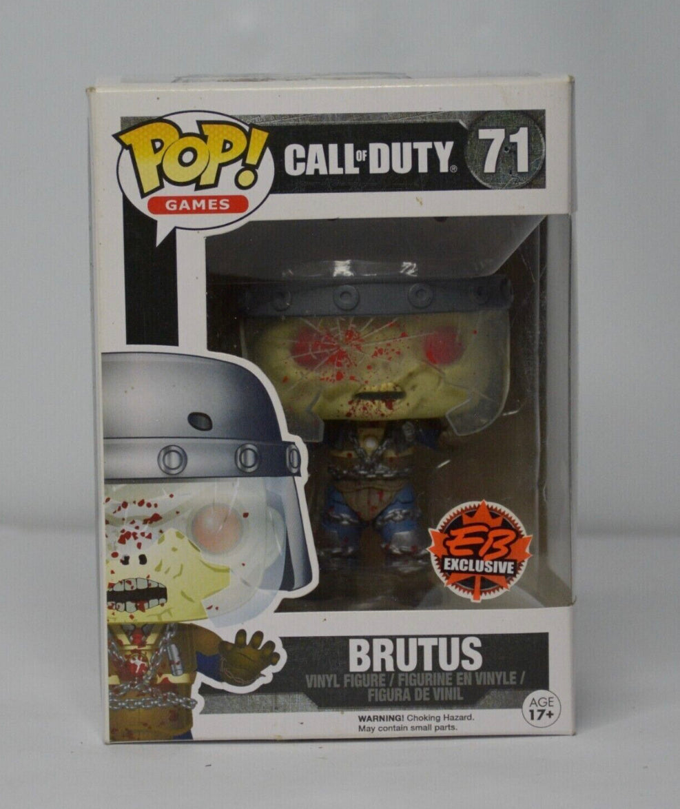 Funko Pop! Call of Duty (COD)- Brutus 71 EB Exclusive + Protector (VAULTED)