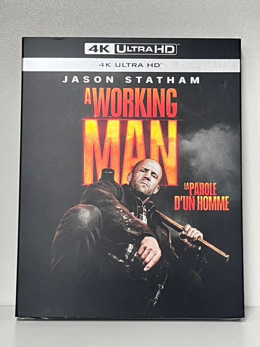 A Working Man 4K Ultra HD Blu-ray – Jason Statham Action Movie