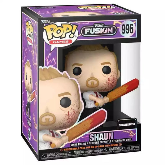 Funko Pop! Funko Fusion : Shaun of the Dead - Shaun 996 + Free Protector