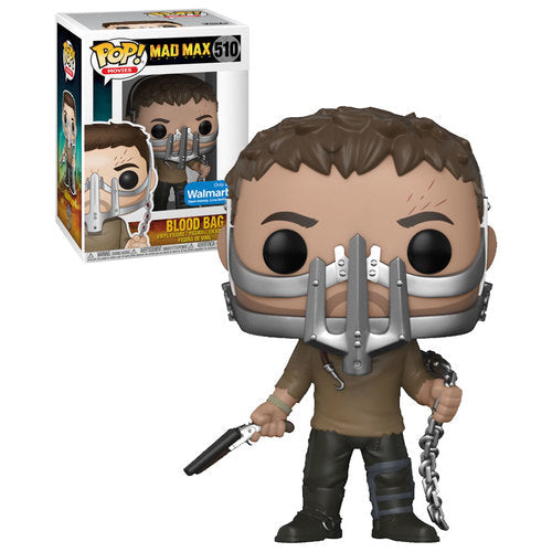 Funko Pop! Mad Max Fury Road Blood Bag 510 Walmart Exclusive + Free Protector (VALUTED)