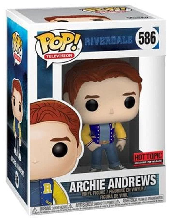 Funko Pop! Riverdale Archie Andrews 586 Hot Topic Exclusive + Free Protector (VAULTED)