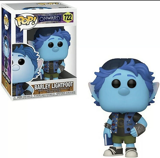 Funko Pop! Disney Pixar Onward - Barley Lightfoot 722 Figure + Pop Protector