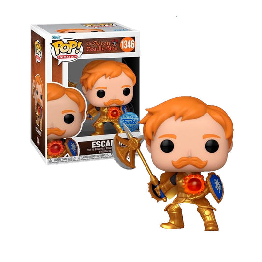 Funko Pop! The Seven Deadly Sins Escanor 1346 Funko Special Edition + Free Protector