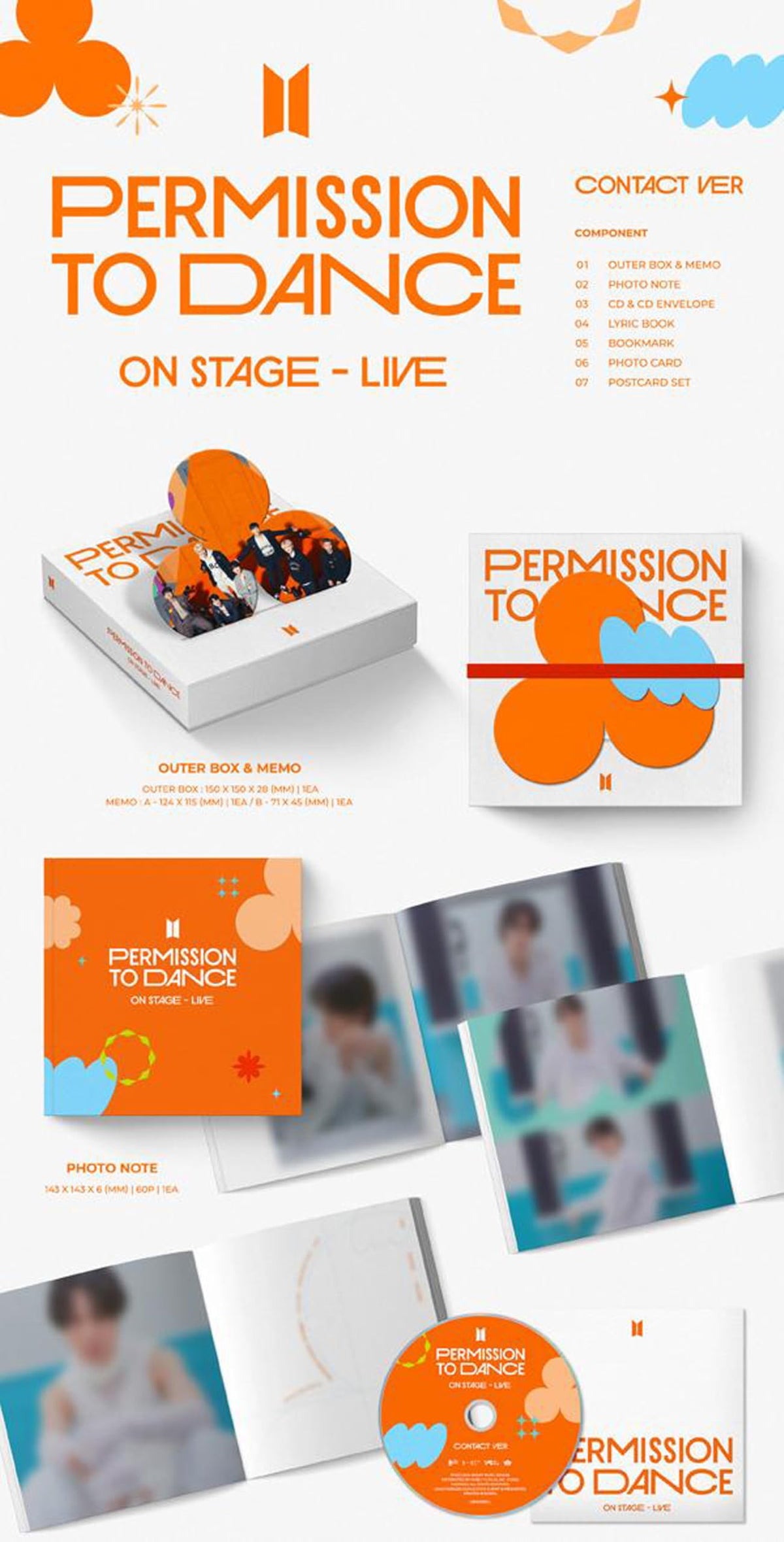 K-POP BTS - PERMISSION TO DANCE ON STAGE - LIVE (CONTACT VERSION)
